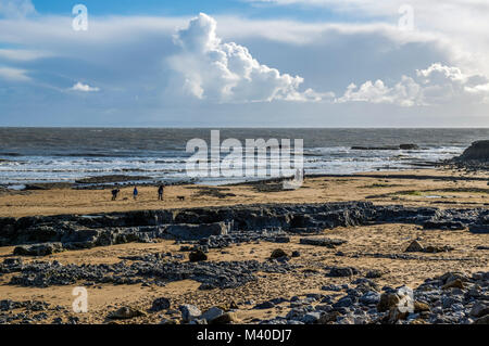 Spiaggia di Newton Porthcawl Galles del Sud Foto Stock