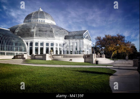 Marjorie McNeely Conservatorio, Como Park, St. Paul, Minnesota Foto Stock