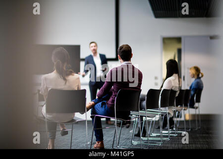 Business training conference Foto Stock