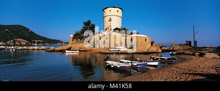 L'Italia, Toscana, Provincia di Grosseto, l'Isola del Giglio, Campese Foto Stock