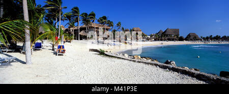 Messico, Quintana Roo Stato, Riviera Maya, Puerto Aventuras, Lookea Riviera Maya hotel Foto Stock