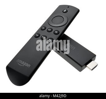 Amazon Fire TV Stick Foto Stock