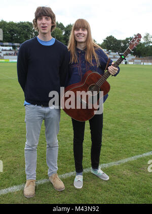 Ole Specht e Sophia Poppensieker (Tonbandgerät) Foto Stock