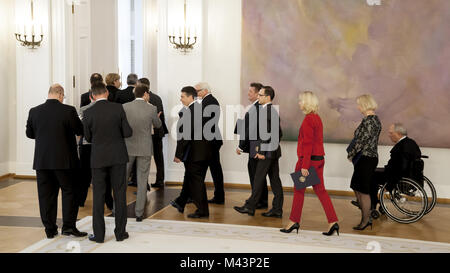 Nuovi Ministri sono nominati dal Presidente Gauck Foto Stock