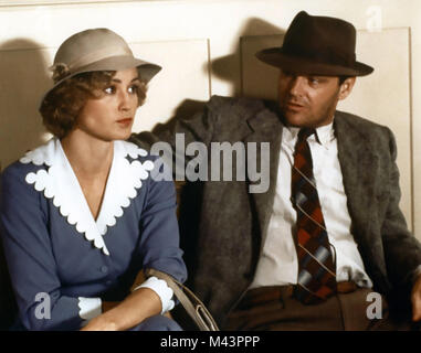 Il postino SEMPRE DUE VOLTE RIUNGS 1981 MGM film con Jessica Lange e Jack Nicholson Foto Stock