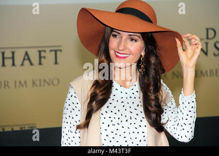 Johanna Klum visite "Die Mannschaft" premiere Foto Stock