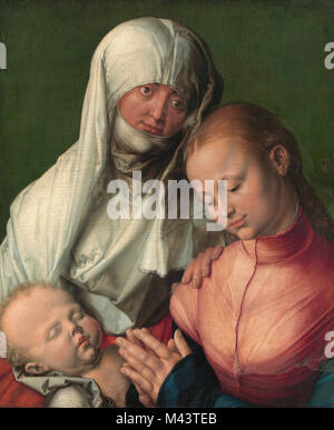 Albrecht Dürer - Madonna col Bambino e Sant'Anna Foto Stock