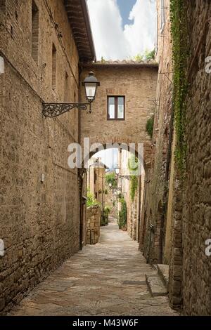 Colle Val D'Elsa - dettaglio di architettura locale Foto Stock