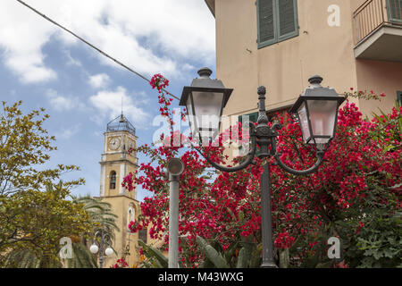 Porto Azzurro, la chiesa di San Giacomo Maggiore, Elba Foto Stock