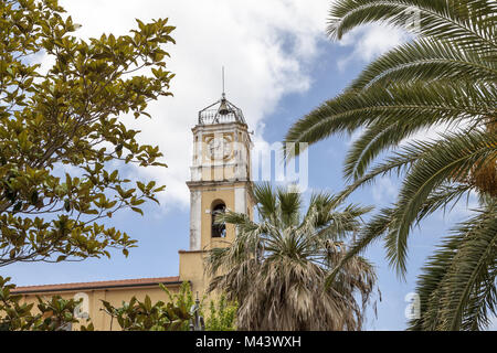 Porto Azzurro, la chiesa di San Giacomo Maggiore, Elba Foto Stock