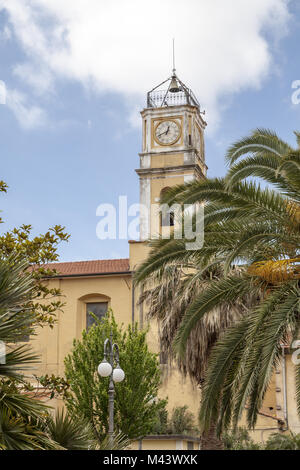 Porto Azzurro, la chiesa di San Giacomo Maggiore, Elba Foto Stock