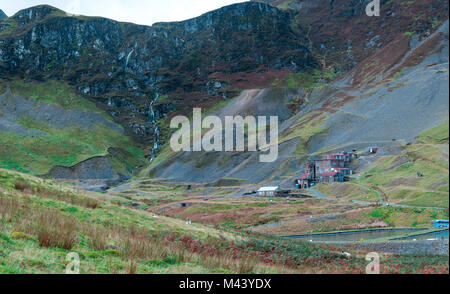 Forza la mia rupe, Inghilterra, Regno Unito, Gran Bretagna, Lake District Foto Stock