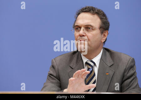 Ministro tedesco Friedrich (CSU) si ritira Foto Stock