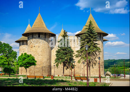 La fortezza medievale di Soroca, Repubblica di Moldavia Foto Stock