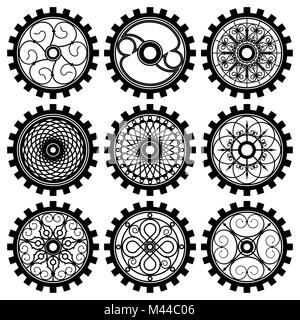 Gli steampunk marce Illustrazione Vettoriale