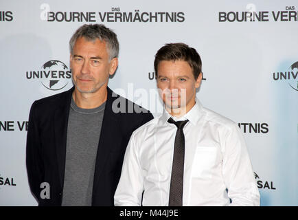 Photocall The Bourne Legacy nella Berlino 03/09/12 Foto Stock