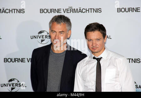 Photocall The Bourne Legacy nella Berlino 03/09/12 Foto Stock