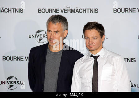 Photocall The Bourne Legacy nella Berlino 03/09/12 Foto Stock