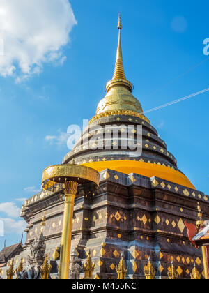 Tempio Phrathat Lampang Luang in Lampang, Thailandia Foto Stock