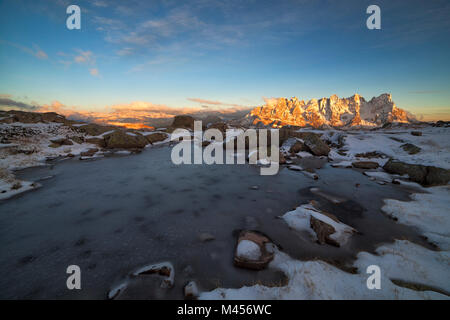 Laste di Iuribrutto, Dolomiti, Falcade, provincia di Belluno, Veneto, Italia. Foto Stock