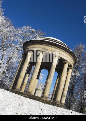 Hannover - Tempio di Leibniz nel Georgengarten Foto Stock