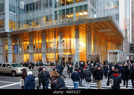 La Bank of America Tower, new york, ny. Foto Stock