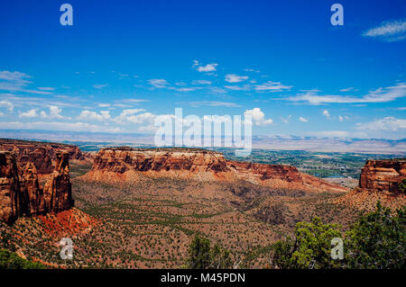 Altopiani in Colorado National Park Foto Stock