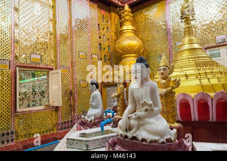 Mandalay Hill Sutaungpyei Pagoda Myanmar Foto Stock