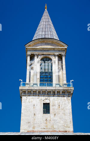 La Torre della Giustizia, il palazzo di Topkapi, Istanbul Foto Stock