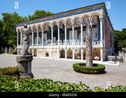 Il Chiosco piastrellato nel Museo Archeologico di Istanbul, Istanbul Foto Stock