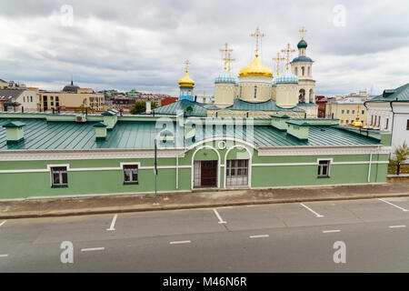 Cattedrale di Nikolsky tempio complesso a Kazan. La Russia Foto Stock