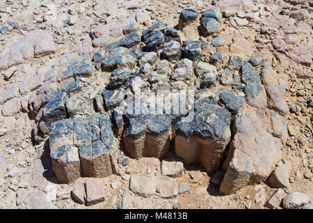 Nazionale parco geologico HaMakhtesh HaRamon. Israele . Foto Stock