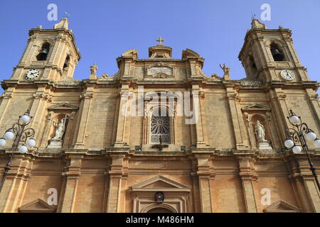 La chiesa parrocchiale di Santa Caterina di Alessandria Foto Stock