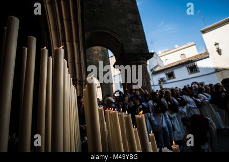 L Eucaristia e fraternità sacramentale del santo Ultima cena e Nostra Signora del tabernacolo in Cáceres. Foto Stock