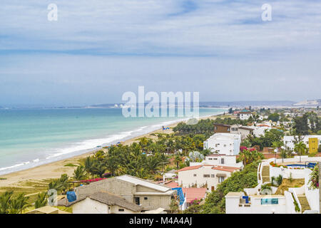 Costa del Pacifico Vista aerea Santa Elena Ecuador Foto Stock