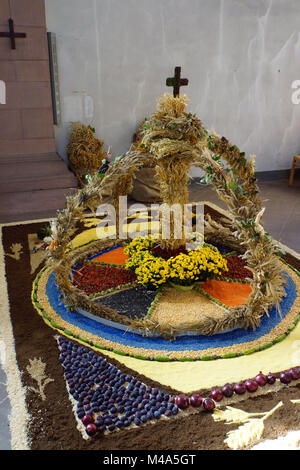 Harvest Festival in San Salvator Basilica Foto Stock