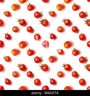 Piatto di laici bella alla moda modello senza giunture di pomodoro ciliegino Foto Stock