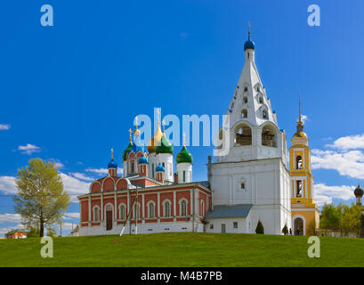 Chiese in Kolomna Cremlino - Regione di Mosca - Russia Foto Stock