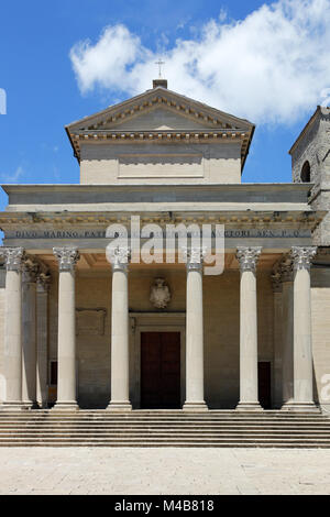 Basilica di San Marino Italia Foto Stock