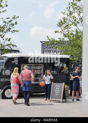 Granary Square a Londra Kings Cross Foto Stock