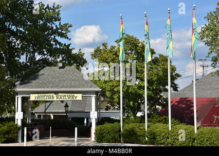 La Lookout Mountain funivia (a Chattanooga, Tennessee Foto Stock