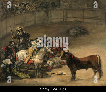 Francisco de Goya - la corrida, La Suerte de Varas