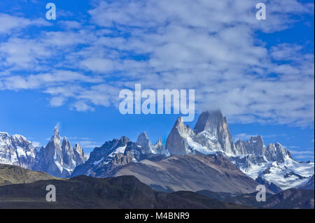 Monte Fitz Roy, Patagonia, Argentina, Sud America Foto Stock