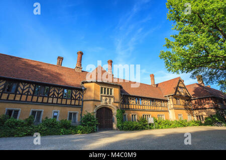 Il Palazzo Cecilienhof, Potsdam, Germania Foto Stock