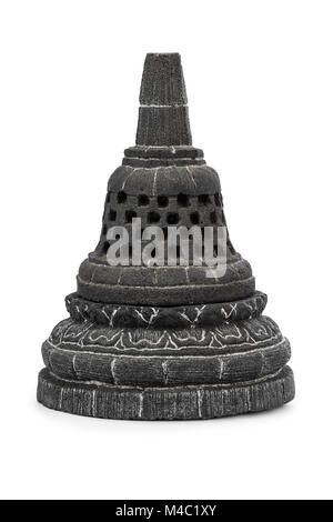 Stupa di Buddha - souvenir dal tempio di Borobudur in Indonesia Foto Stock