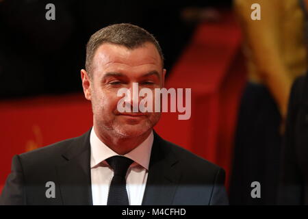 Berlino, Germania. Il 15 febbraio, 2018. Liev Schreiber alla Berlinale per la premiere di 'Isle of Dogs" il 15 febbraio 2018 a Berlino Credito: Stefan Papp/Alamy Live News Foto Stock