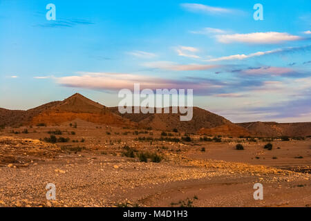 Fangose colline di arenaria lungo la costa del Lago Mead girato durante una serata estiva, Lake Mead National Recreation Area, Nevada. Foto Stock