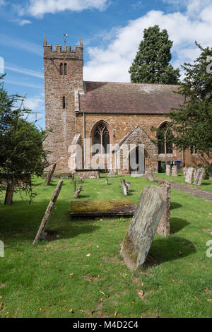 La chiesa di St Mary Priors Hardwick Warwickshire England Regno Unito Foto Stock