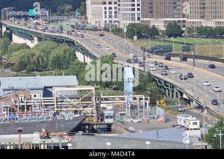 West Side di Manhattan a New York Foto Stock