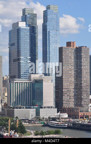 West Side di Manhattan a New York Foto Stock